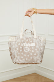 L’amour maxi beige