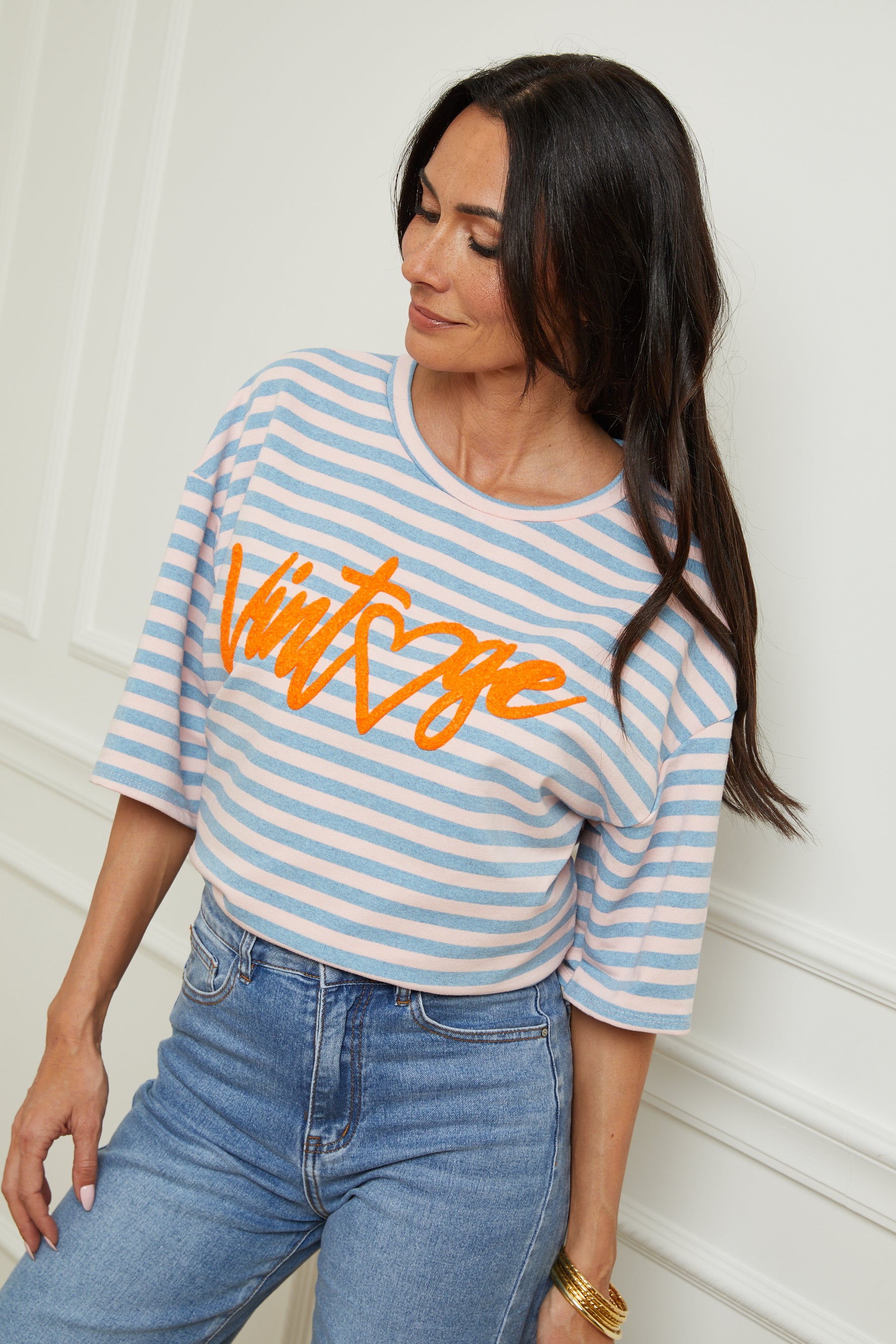 Tee Vintage ciel