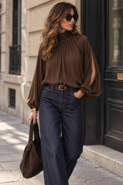 Blouse Emma choco