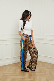 Pantalon Leo Bande Bleu