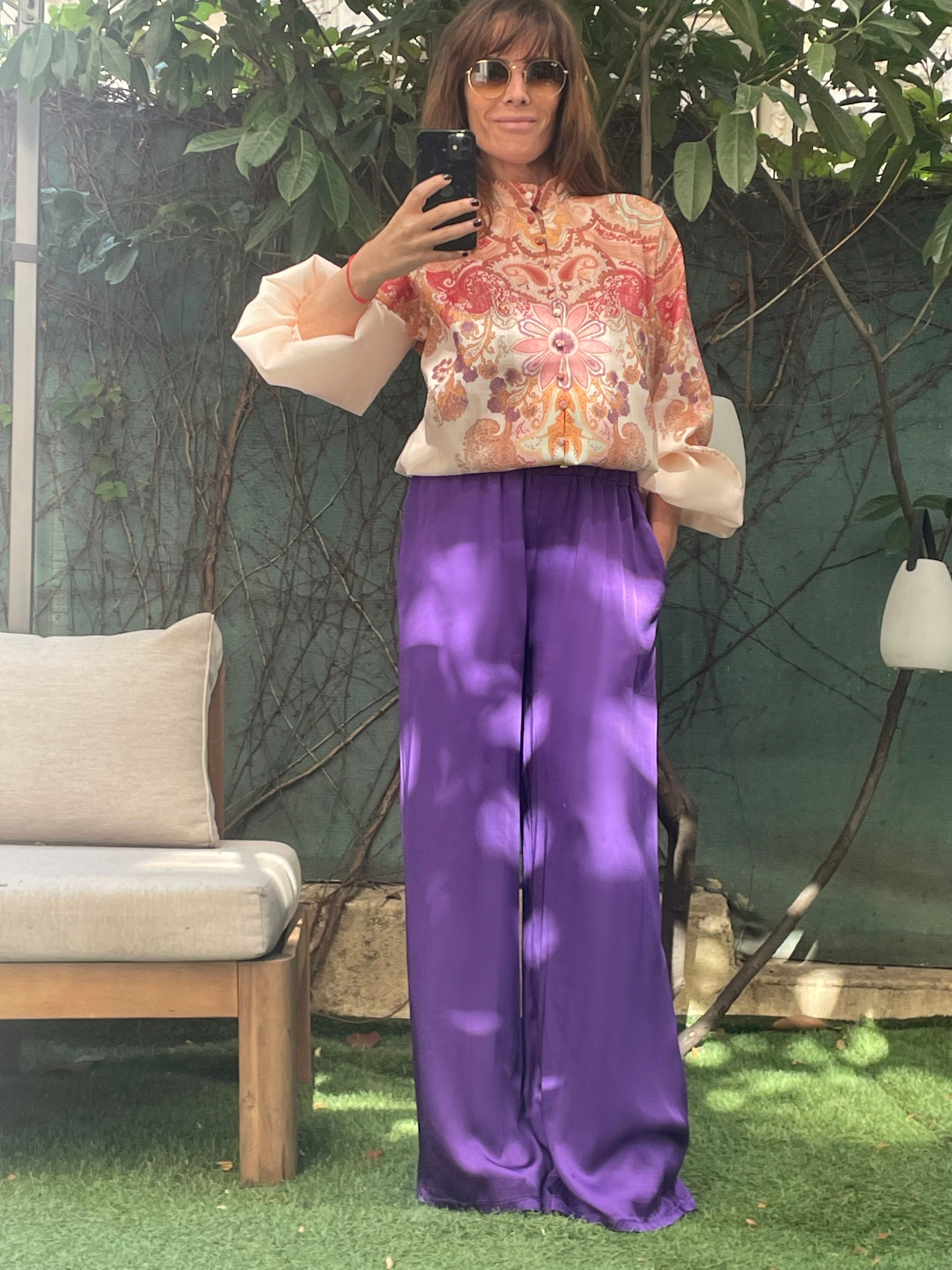 Pantalon Florence Violet