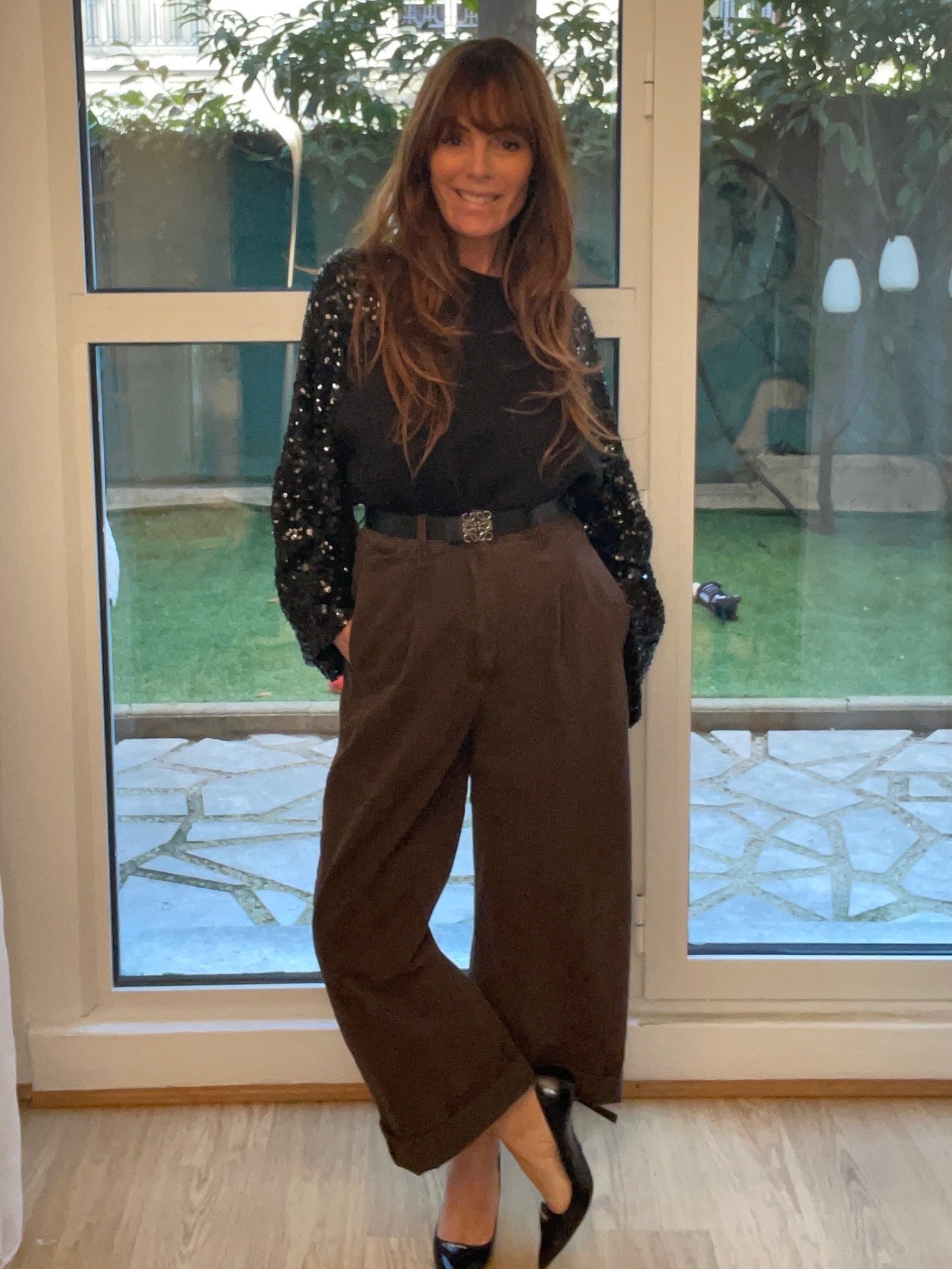 Pantalon Bénédicte Choco