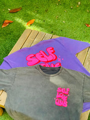 Tee Shirt SELF LOVE Violet
