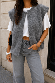 Gilet Clara Gris