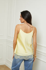 Top Noémie jaune