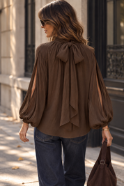 Blouse Emma choco