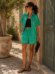 Chemise Bandita vert