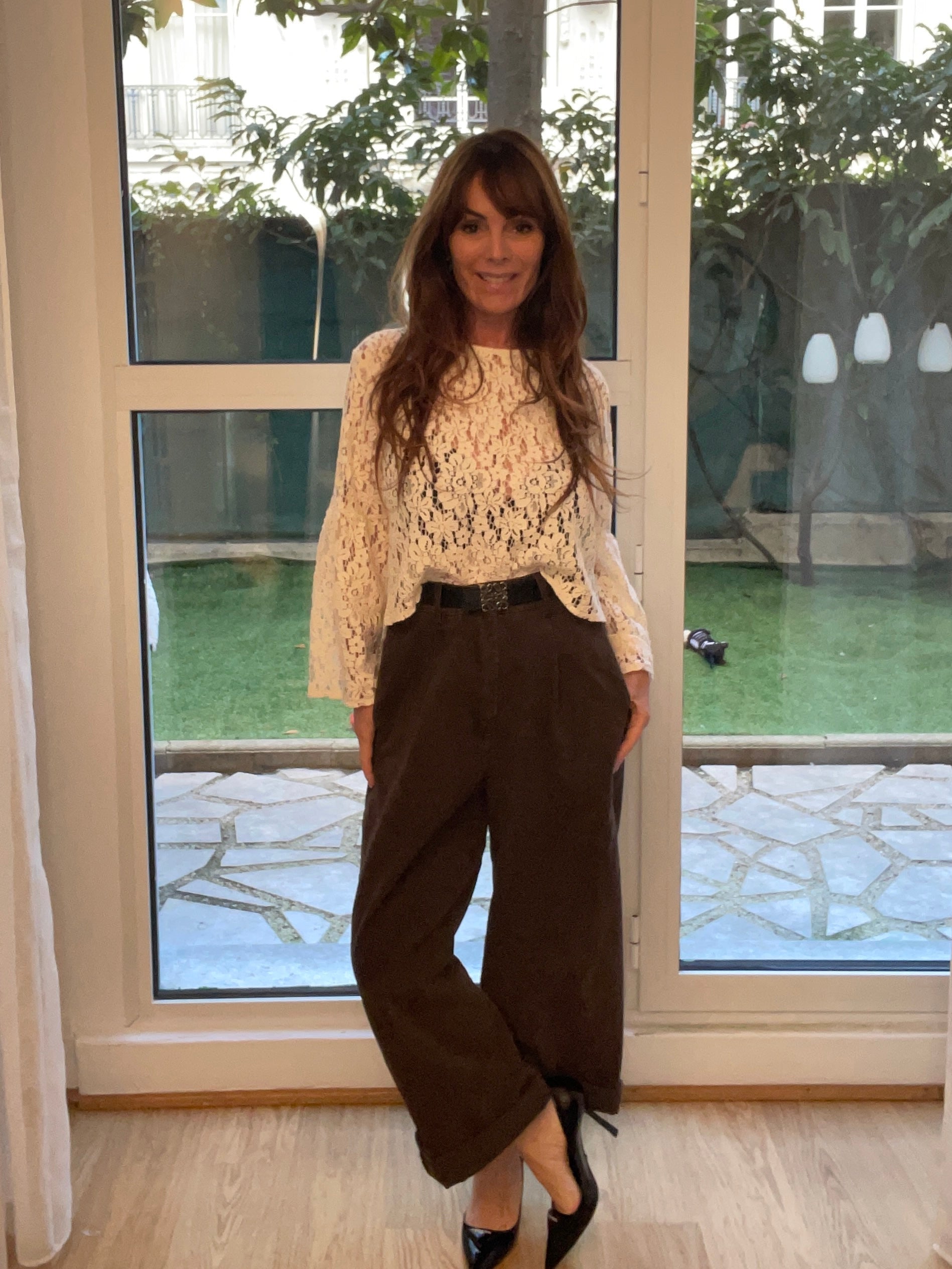 Pantalon Bénédicte Choco