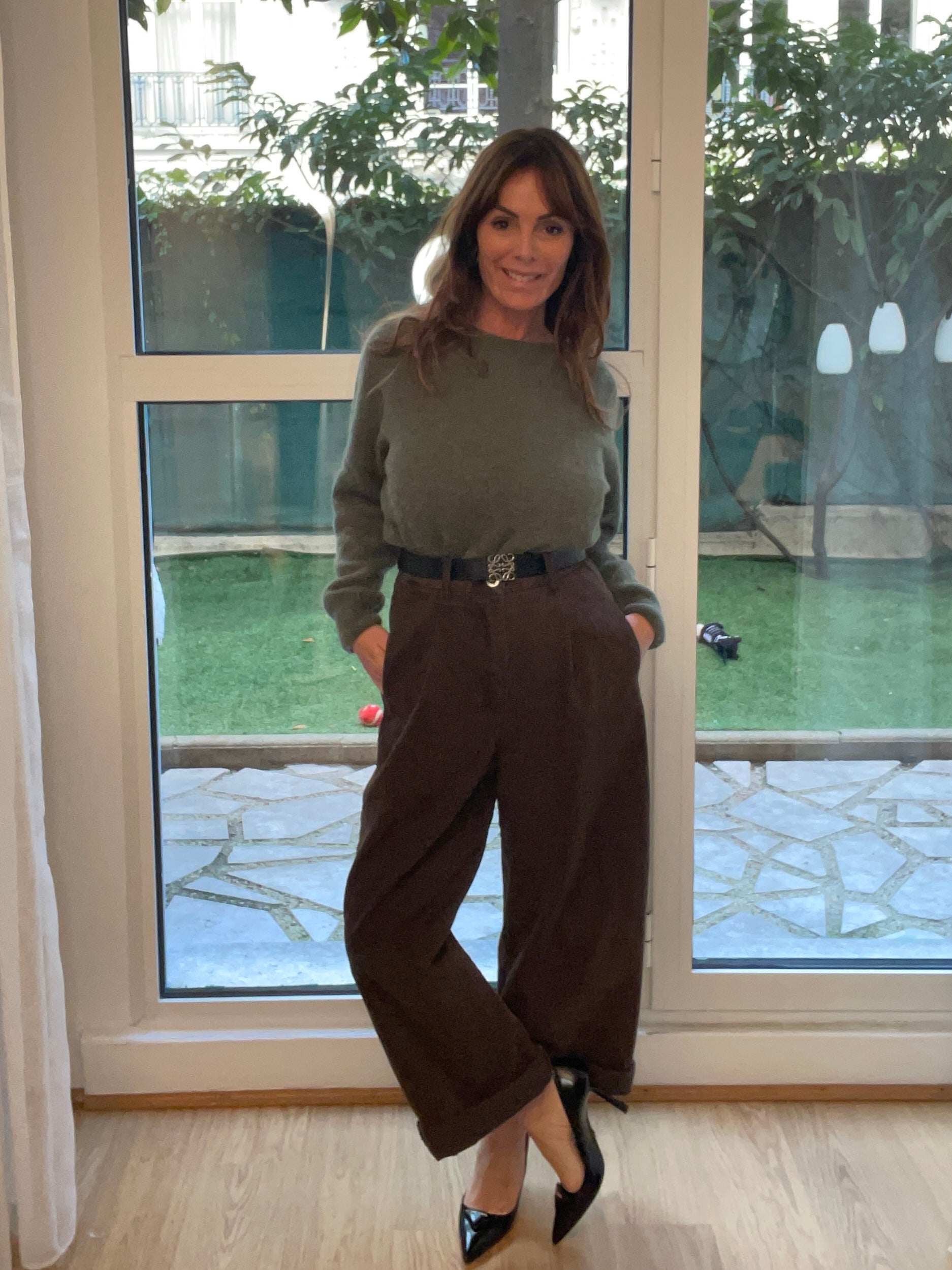 Pantalon Bénédicte Choco