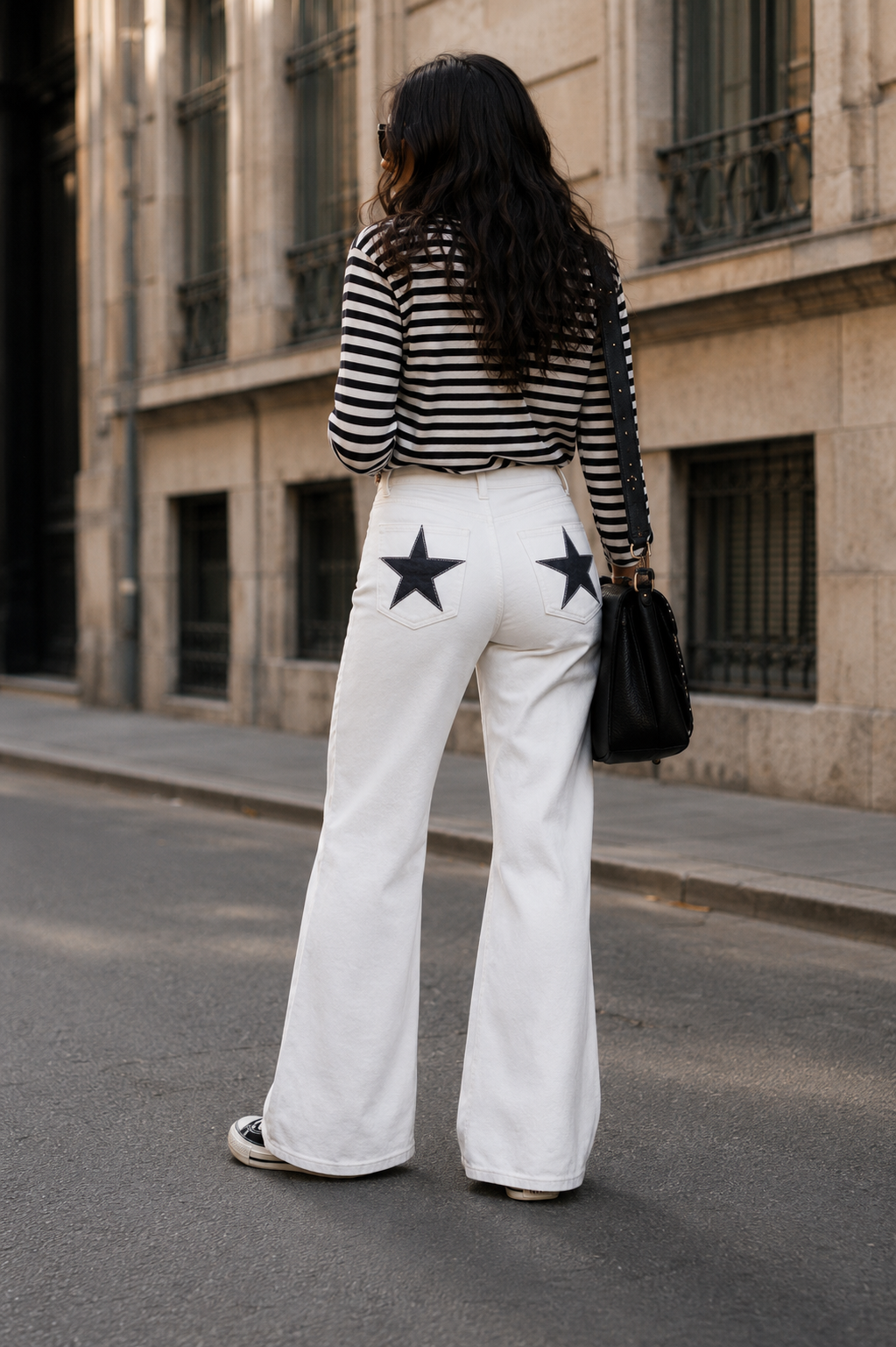 Jean Star blanc