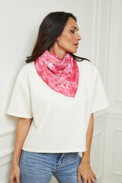 Foulard Bonnie rose
