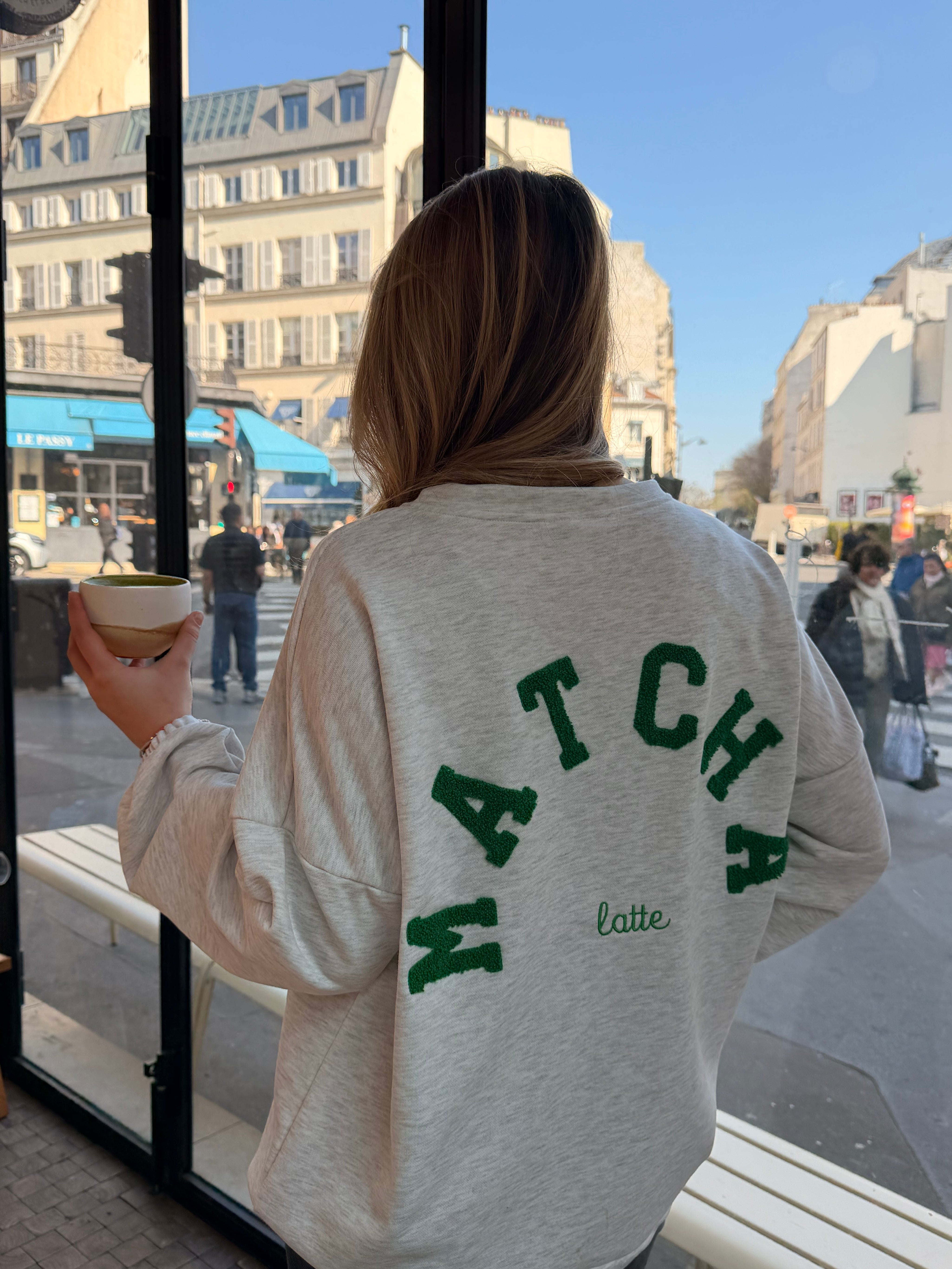 Sweat MATCHA Gris