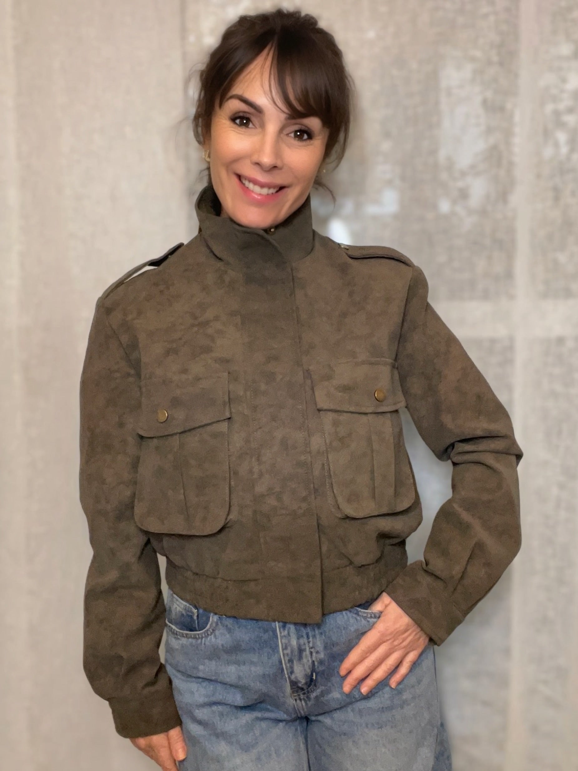 Blouson Salomé kaki