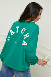 Sweat MATCHA vert