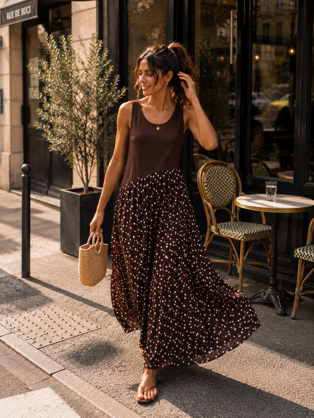 Robe Biarritz Choco