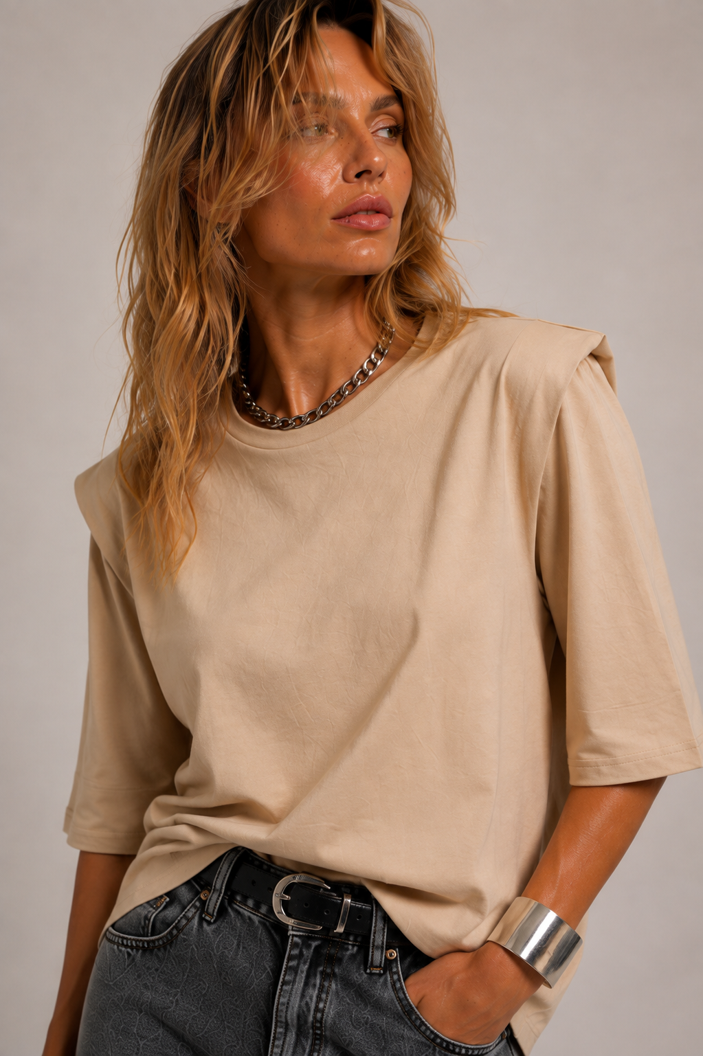 Top Tania beige