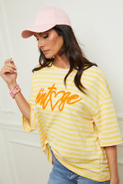 Tee Vintage jaune