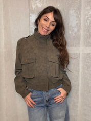 Blouson Salomé kaki
