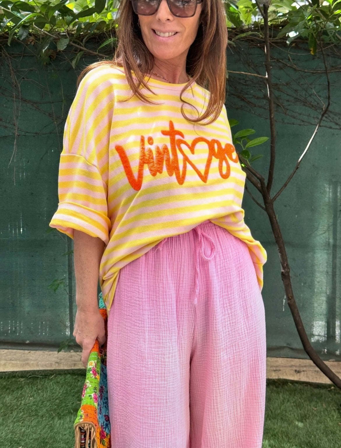 Tee Vintage jaune