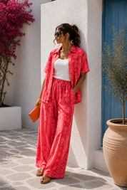 Pantalon Palmy Corail