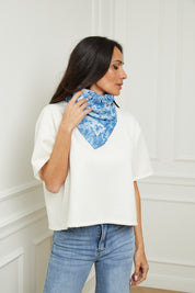 Foulard Bonnie ciel