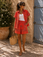 Chemise Bandita orange