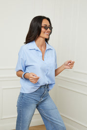 Chemise SOL bleu