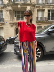 Pantalon Positano Bleu
