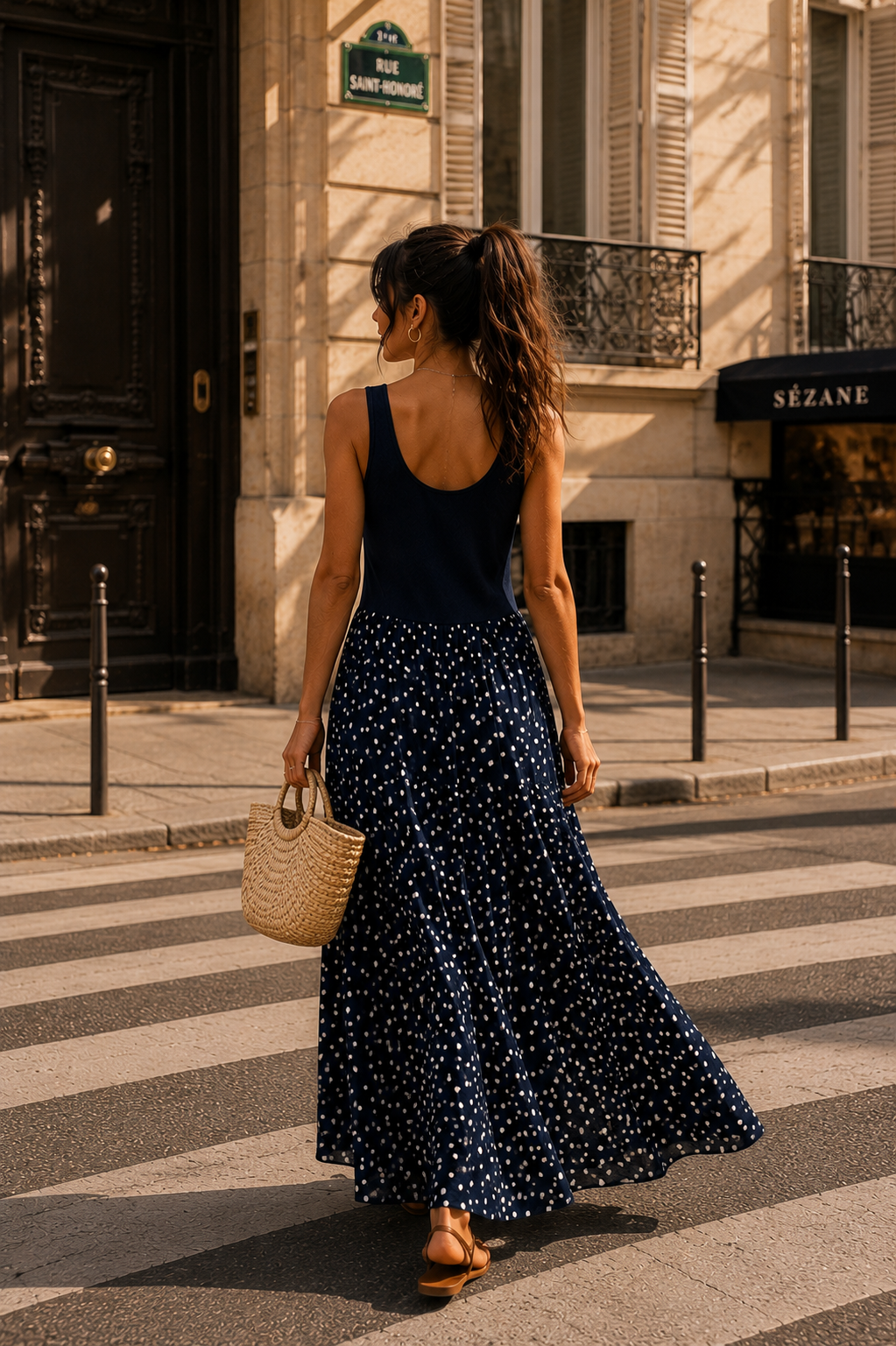 Robe Biarritz marine