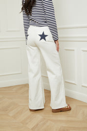 Jean Star blanc