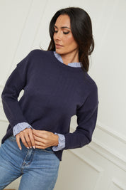 Pull Jeanne Marine