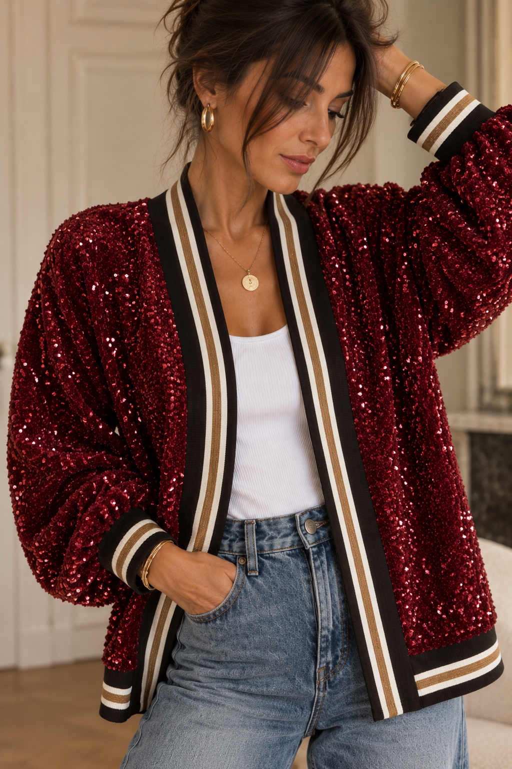 Veste Maryline Bordeaux