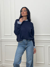 Pull Jeanne Marine