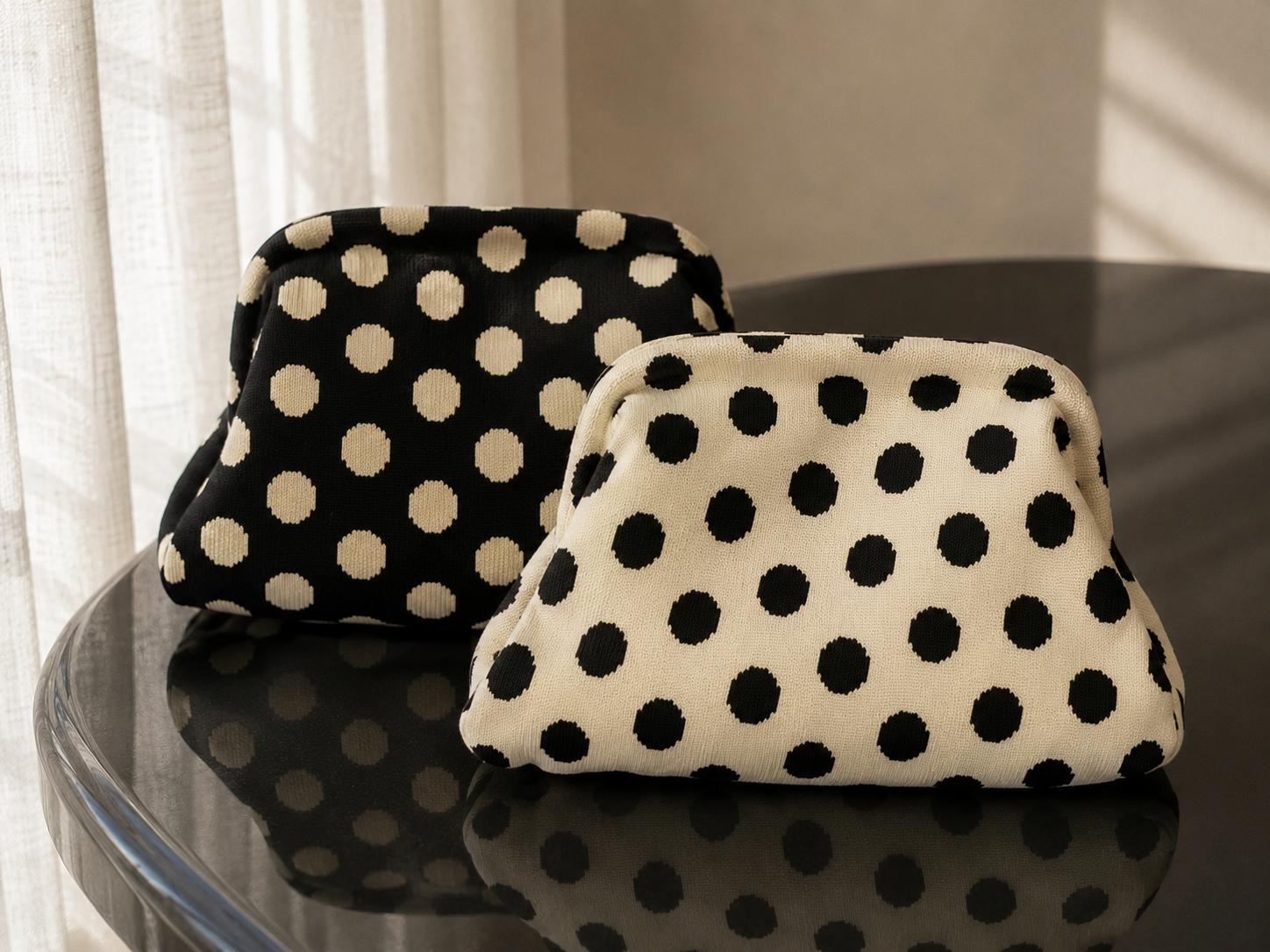 Pochette Bibi écru