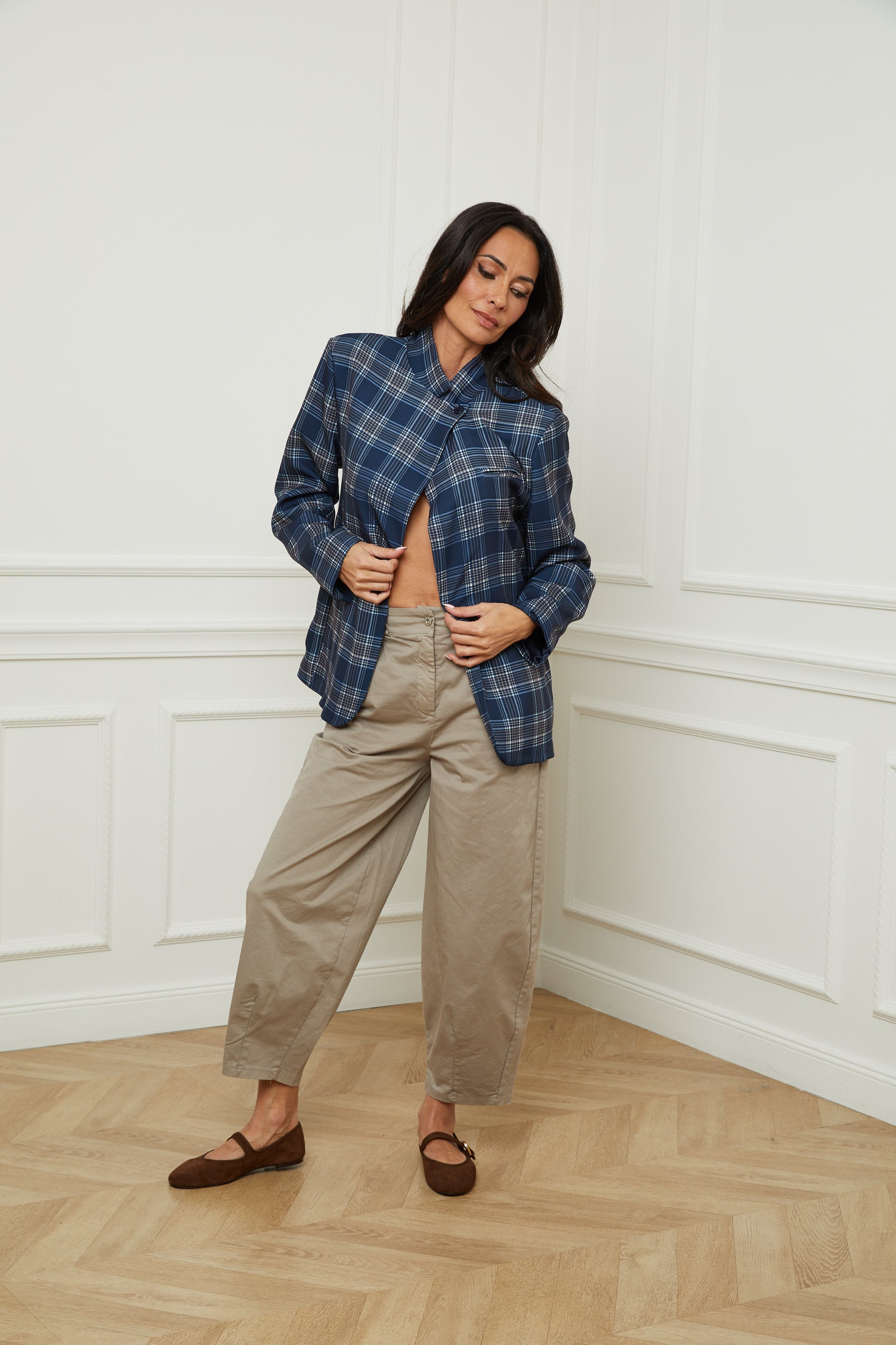 Pantalon Lexi taupe