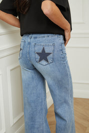 Jean Star bleu