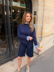 Pull Jeanne Marine