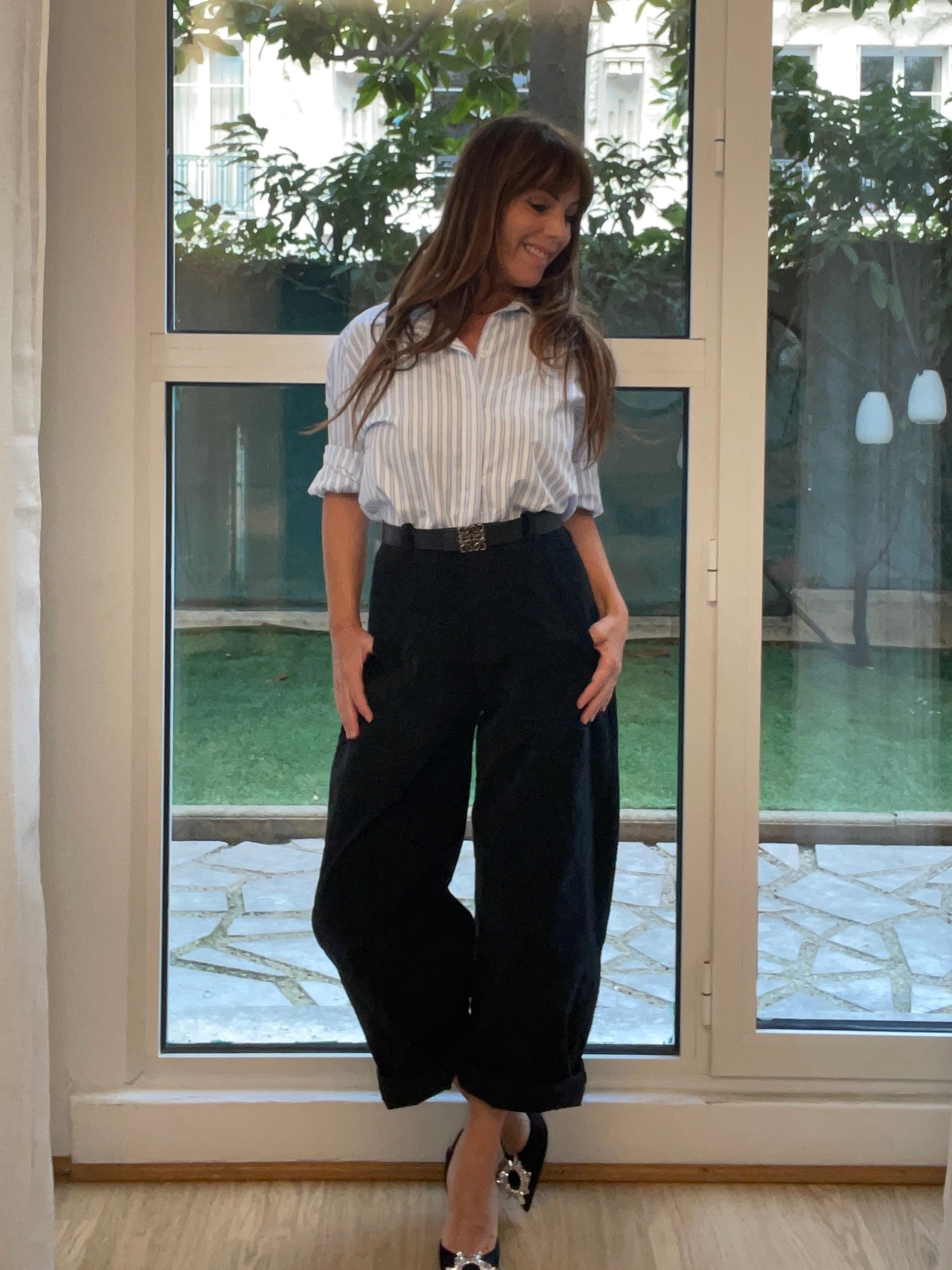 Pantalon Bianca Noir