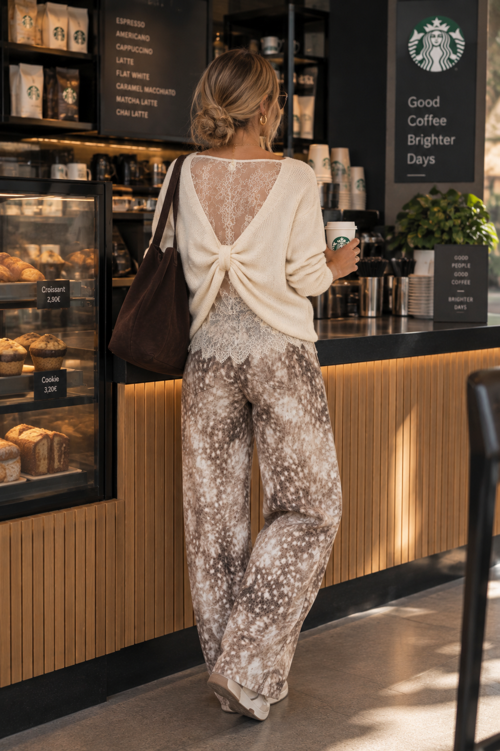 Pull Gaby écru