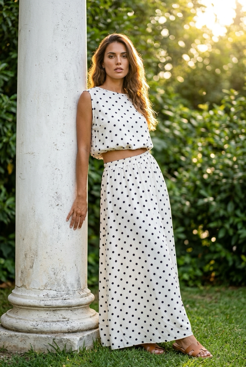 Set Sienna pois