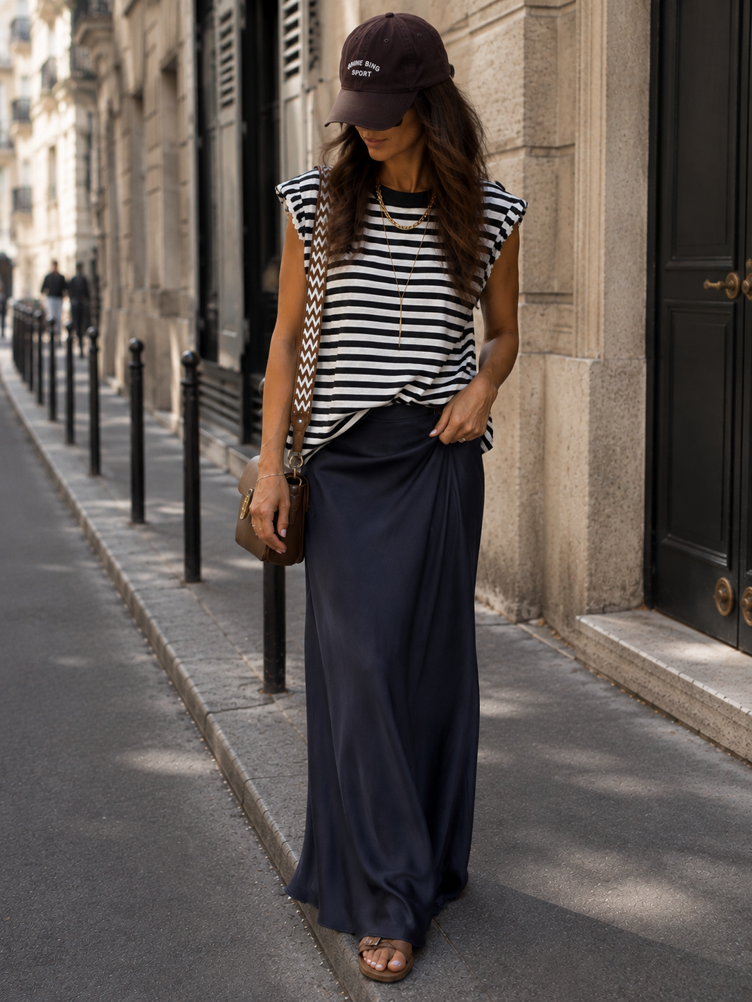 Marinière Tomy blanc & marine