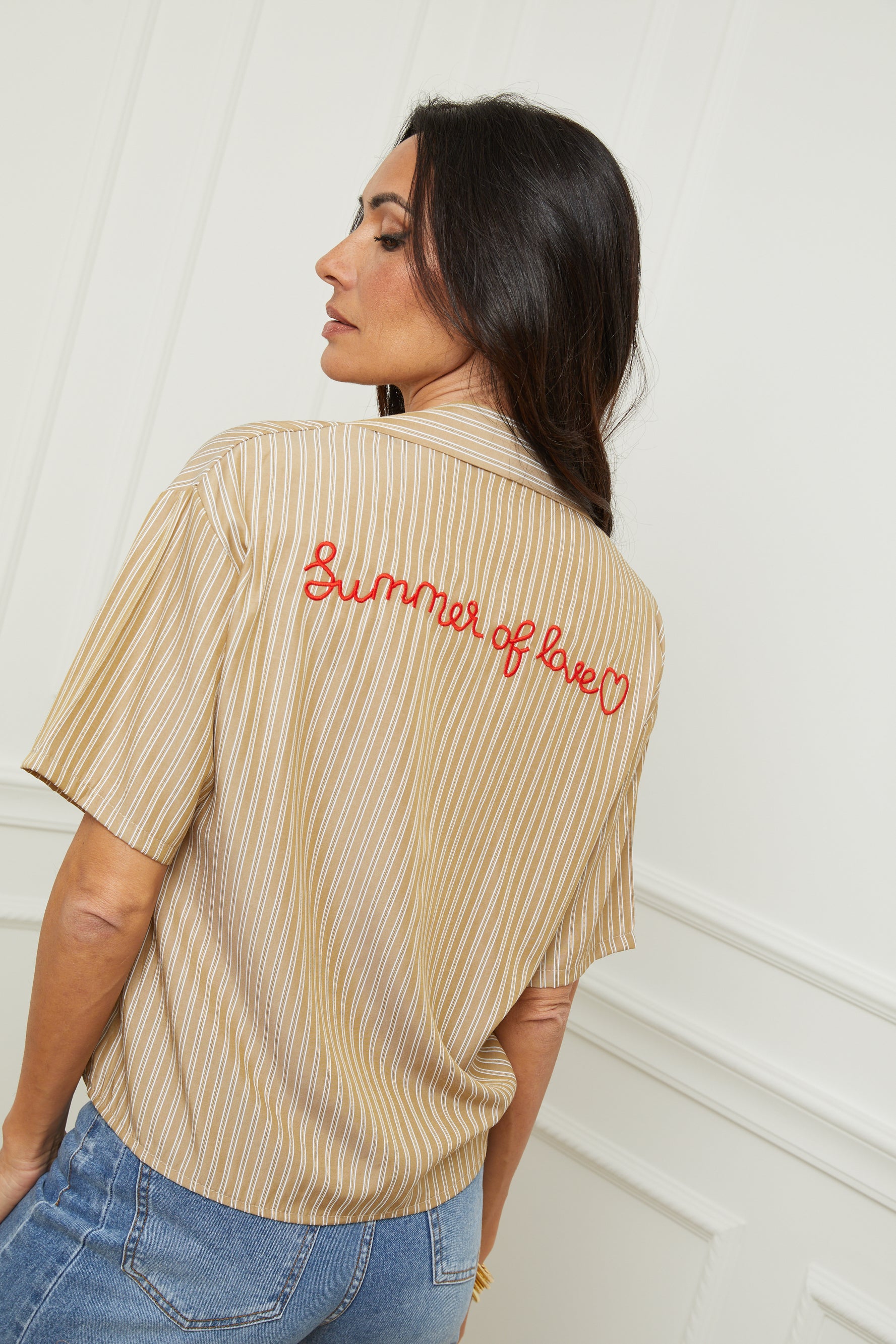 Chemise SOL beige