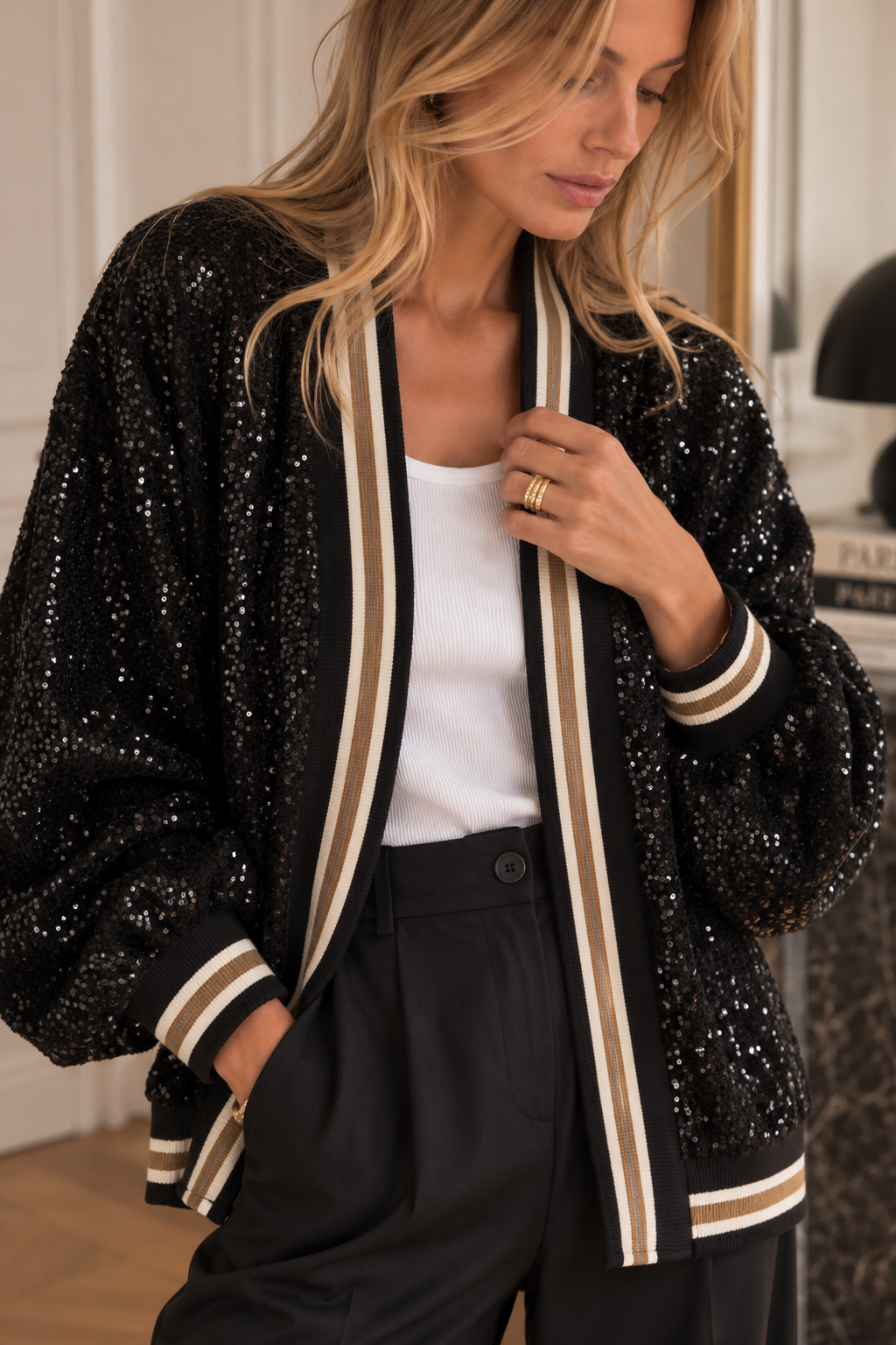 Veste Maryline Noire