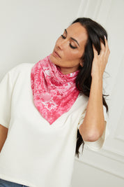 Foulard Bonnie rose