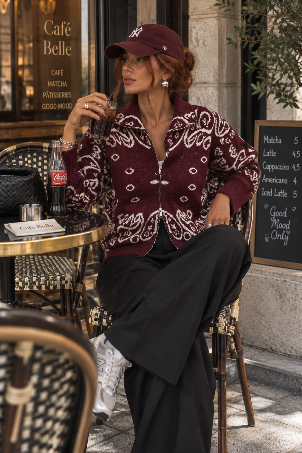 Gilet Florida Bordeaux