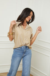 Chemise SOL beige