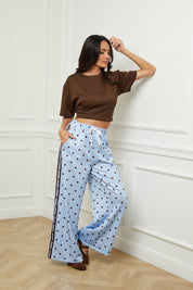 Pantalon Paris ciel