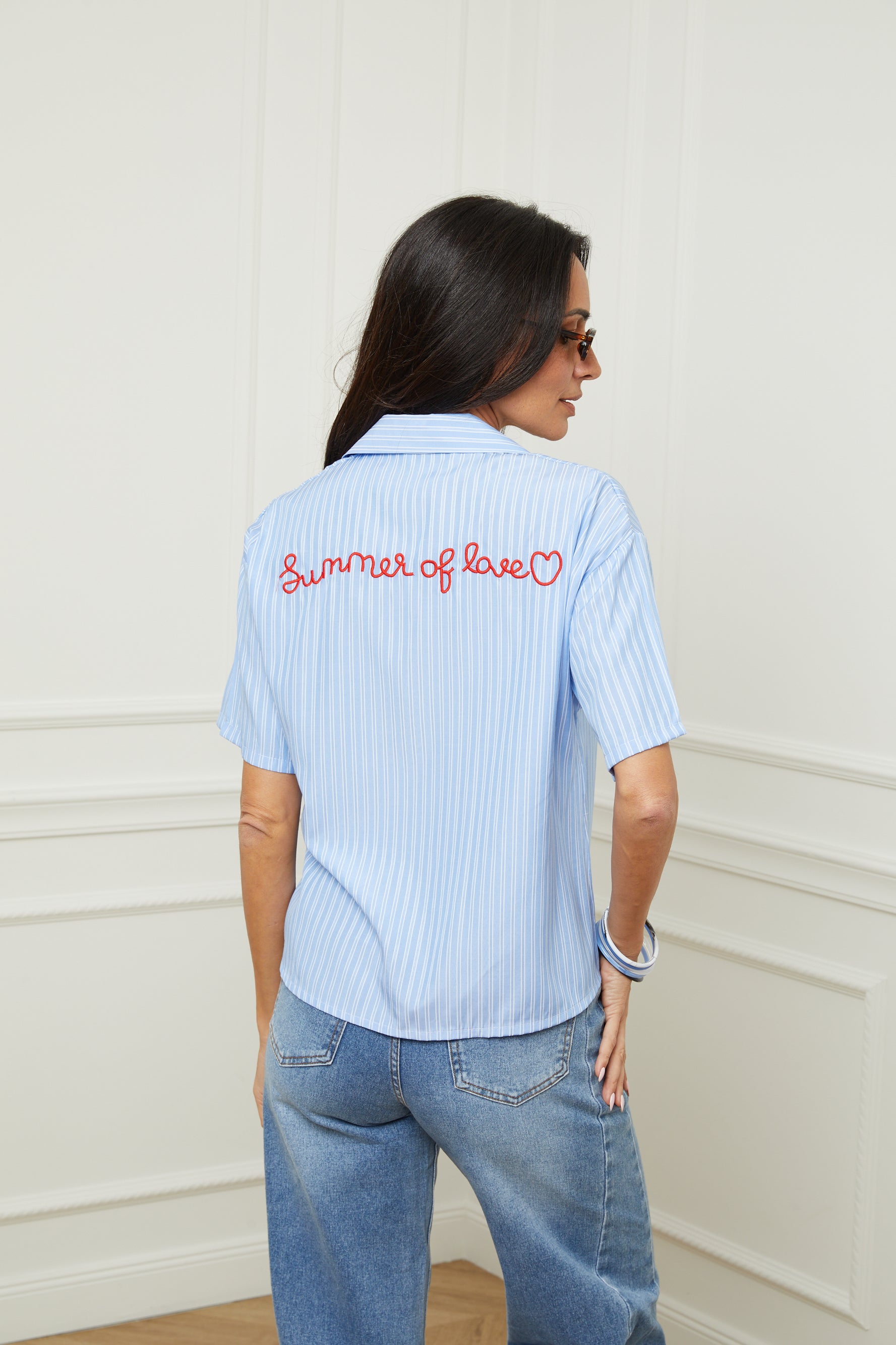 Chemise SOL bleu