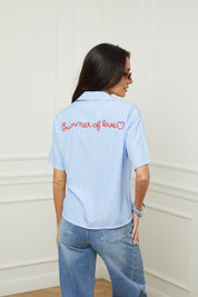 Chemise SOL bleu