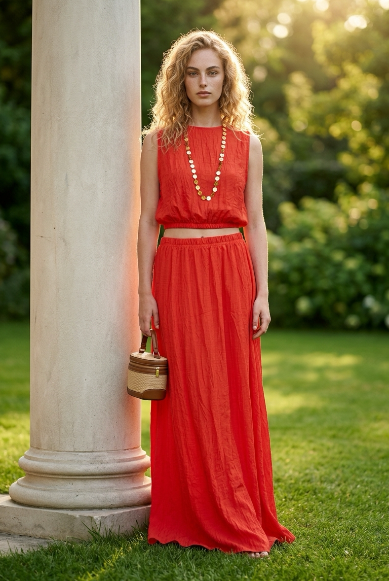 Set Sienna corail
